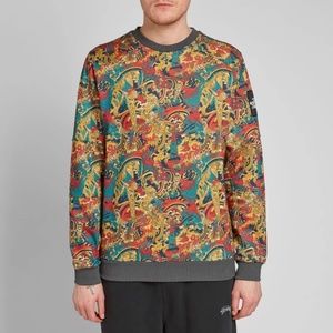 The North Face Fine Crew L Leopard Genesis Sweater